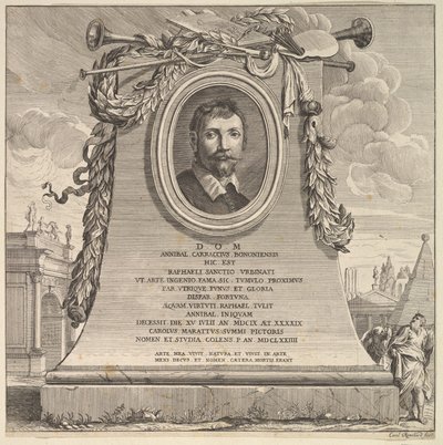 The Tomb of Annibale Carracci by Karl Remshardt