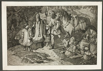 Rudolph of Habsburg and the Priest by Karl Russ