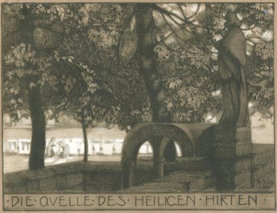The Source of the Holy Shepherd by Karl Schmoll von Eisenwerth