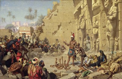 The Snake Charmer by Karl Wilhelm Gentz