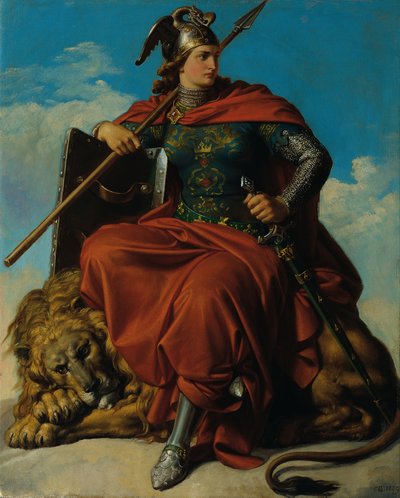 Allegory of Courage by Karl von Blaas