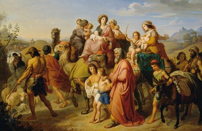 The Return of Jacob by Karl von Blaas