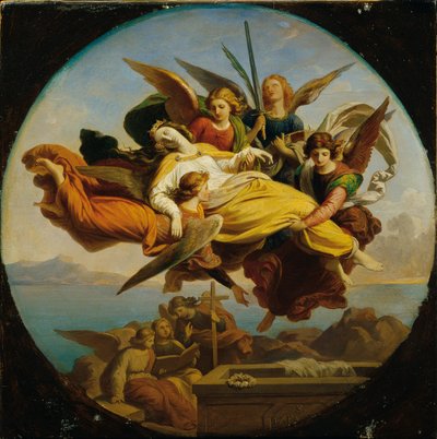 Saint Catherine by Karl von Blaas