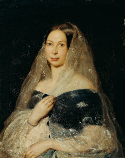 Portrait of a Lady by Karl von Jagemann