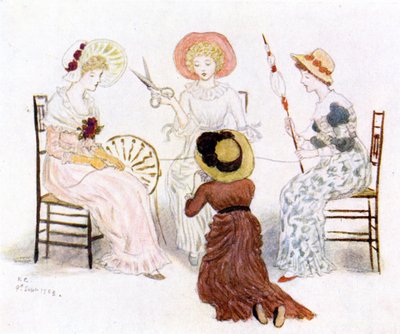 Kate Greenaway Before the Fates by Kate Greenaway
