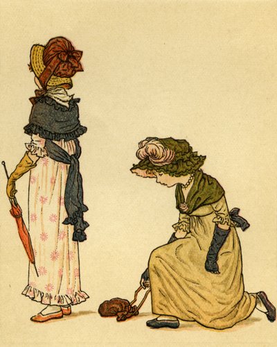 Lucy Locket Lost Her Pocket by Kate Greenaway