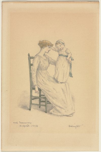 Mother and Child by Kate Greenaway