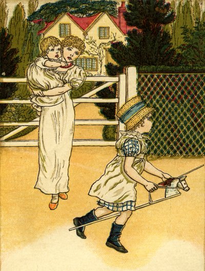 Ride a cock-horse by Kate Greenaway