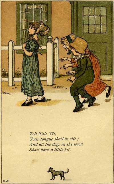 Tell Tale Tit Nursery by Kate Greenaway