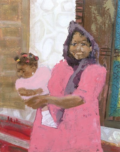 Pretty Baby, Stonetown, Zanzibar by Kate Yates