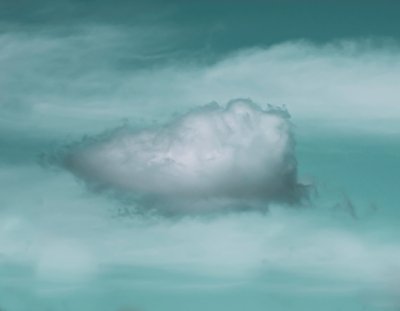 Cloud Spaceship, 2021 by Katha Wood