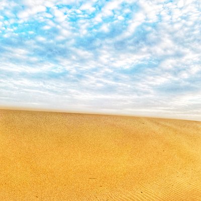 Surreal Desert Beach II by Katha Wood