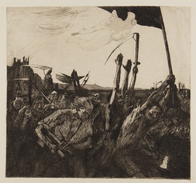 Uprising, 1899 by Käthe Kollwitz