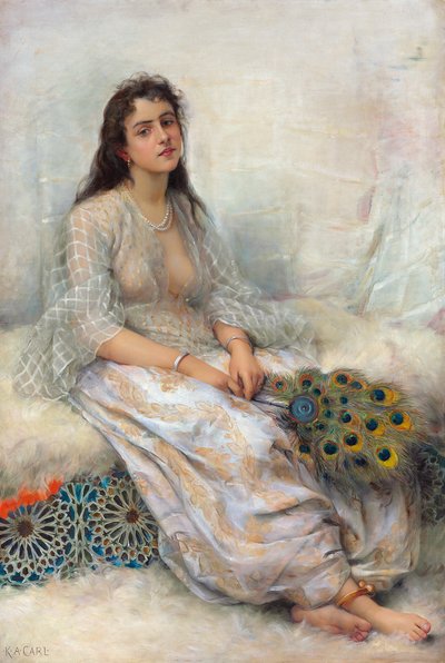 An Oriental Beauty by Katherine Augusta Carl