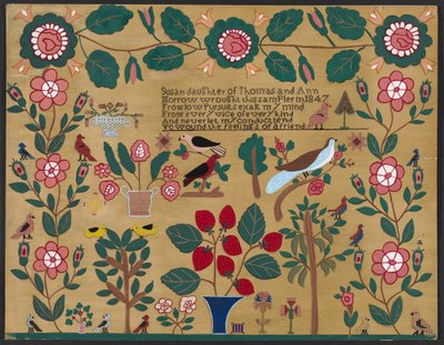 Sampler by Katherine Hastings