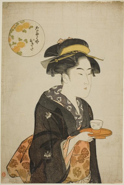 The Waitress Okita of the Naniwaya by Katsukawa Shuncho