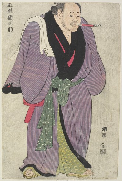 The Sumo Wrestler Tamagaki Gakunosuke by Katsukawa Shun