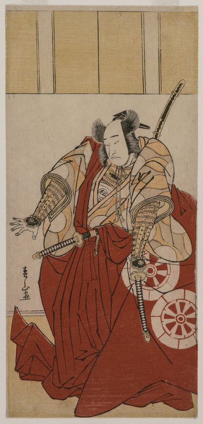 Onoe Matsusuke as Usui Sadamitsu by Katsukawa Shunzan