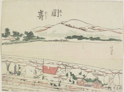 Okazaki, 1799-1802 by Katsushika Hokusai
