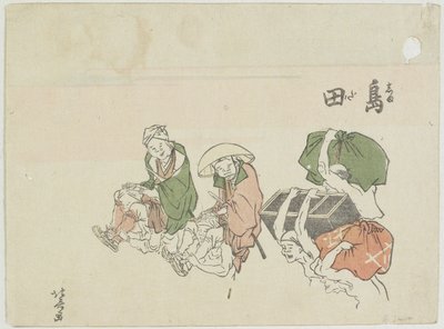 Shimada, 1799-1802 by Katsushika Hokusai
