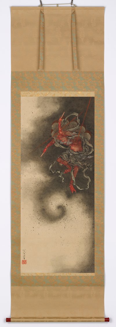 Thunder God, 1847 by Katsushika Hokusai