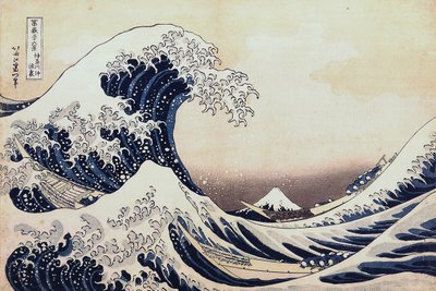 Under the Wave off Kanagawa by Katsushika Hokusai