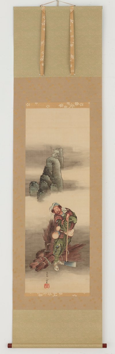 Woodcutter by Katsushika Hokusai