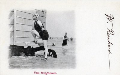 Woman in Swimsuits, c. early 1900’s by Alec Hunter