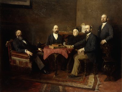 A Viennese Family Portrait by Kaufmann
