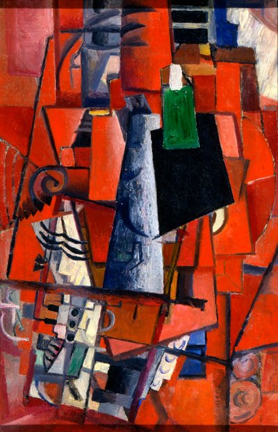 A Woman at the Piano by Kazimir Severinovich Malevich