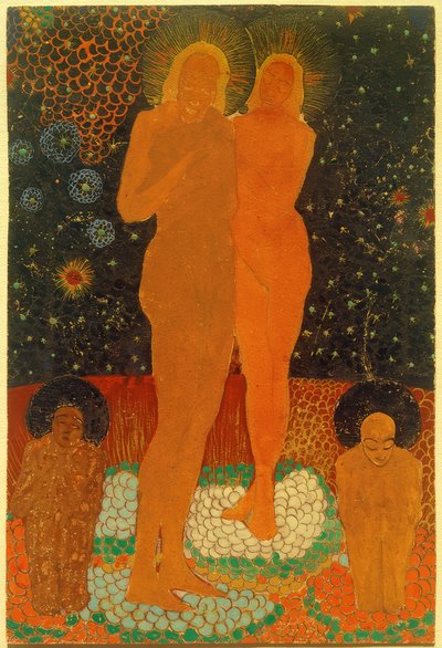 Adam and Eve by Kazimir Severinovich Malevich