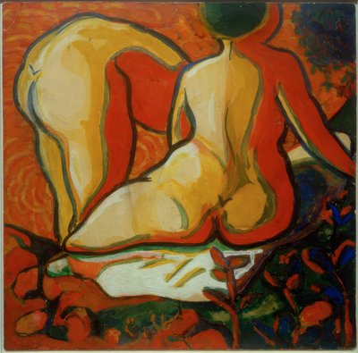Bather Seen from Behind by Kazimir Severinovich Malevich