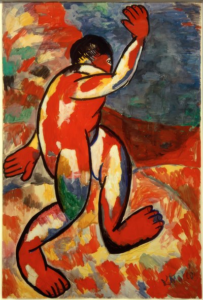 Bather by Kazimir Severinovich Malevich