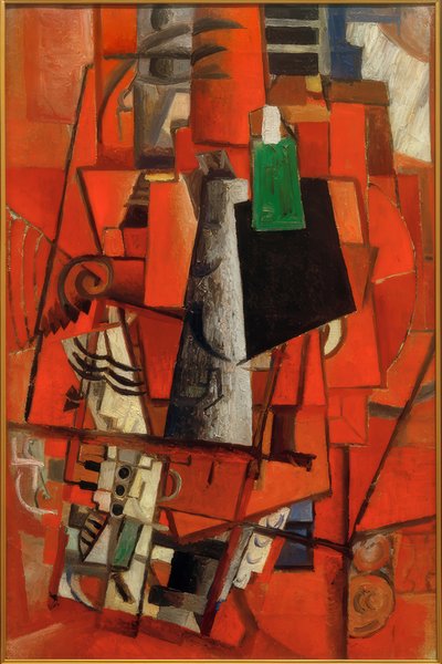 Lady at the Piano by Kazimir Severinovich Malevich