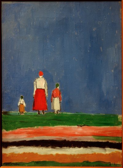 Three Figures, 1928 by Kazimir Severinovich Malevich