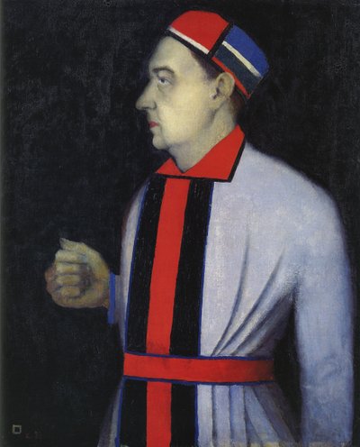 Portrait of Nikolai Punin, 1933 by Kazimir Severinovich Malevich