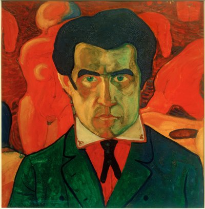 Self-Portrait, 1908-1910 by Kazimir Severinovich Malevich