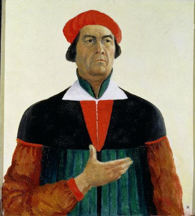 Self Portrait as an Artist by Kazimir Severinovich Malevich