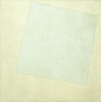 Suprematist Composition. White on White by Kazimir Severinovich Malevich