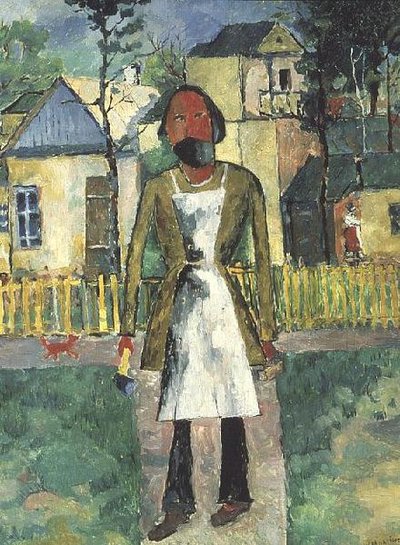 The Carpenter by Kazimir Severinovich Malevich