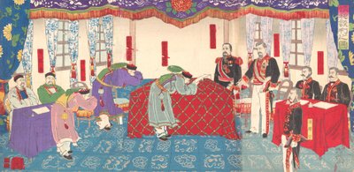 Negotiations after the Sino-Japanese War by Keisai