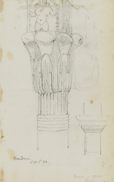 Dendera, February 5, 1844 by Kellogg, Miner Kilbourne