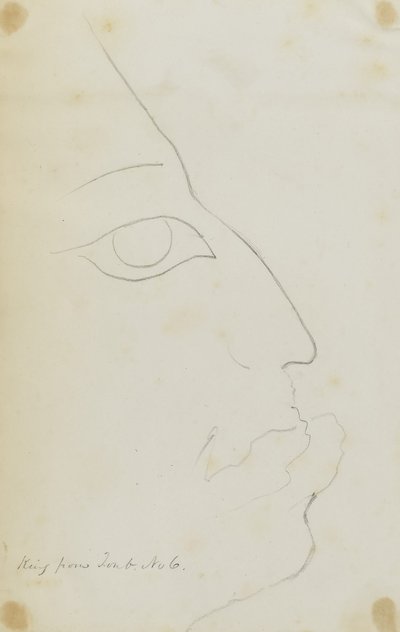 King from Tomb No. 6, Egypt by Kellogg, Miner Kilbourne