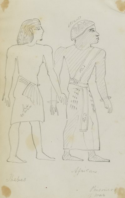 Prisoners of War (Egyptian and African) by Kellogg, Miner Kilbourne