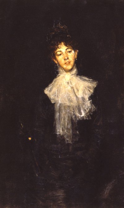 A Lady in Black, 1880 by Kenyon Cox