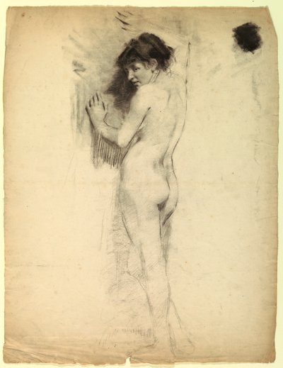 Academic Study of a Female Nude by Kenyon Cox