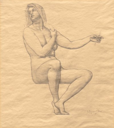 Sketch by Kenyon Cox
