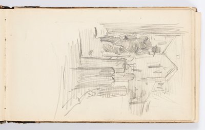 Sketchbook Page by Kenyon Cox