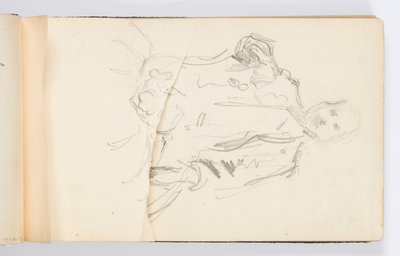 Sketchbook Page by Kenyon Cox