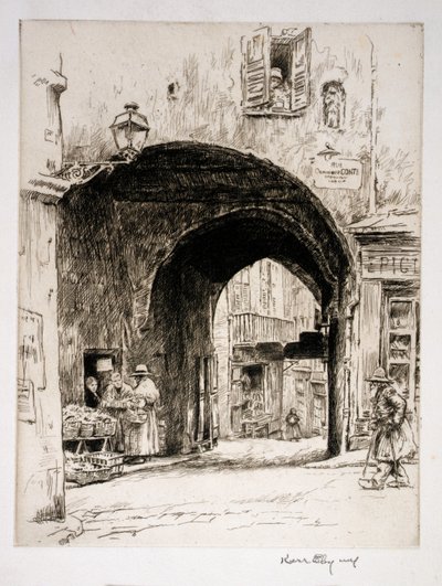 Rue Dominique Conte by Kerr Eby